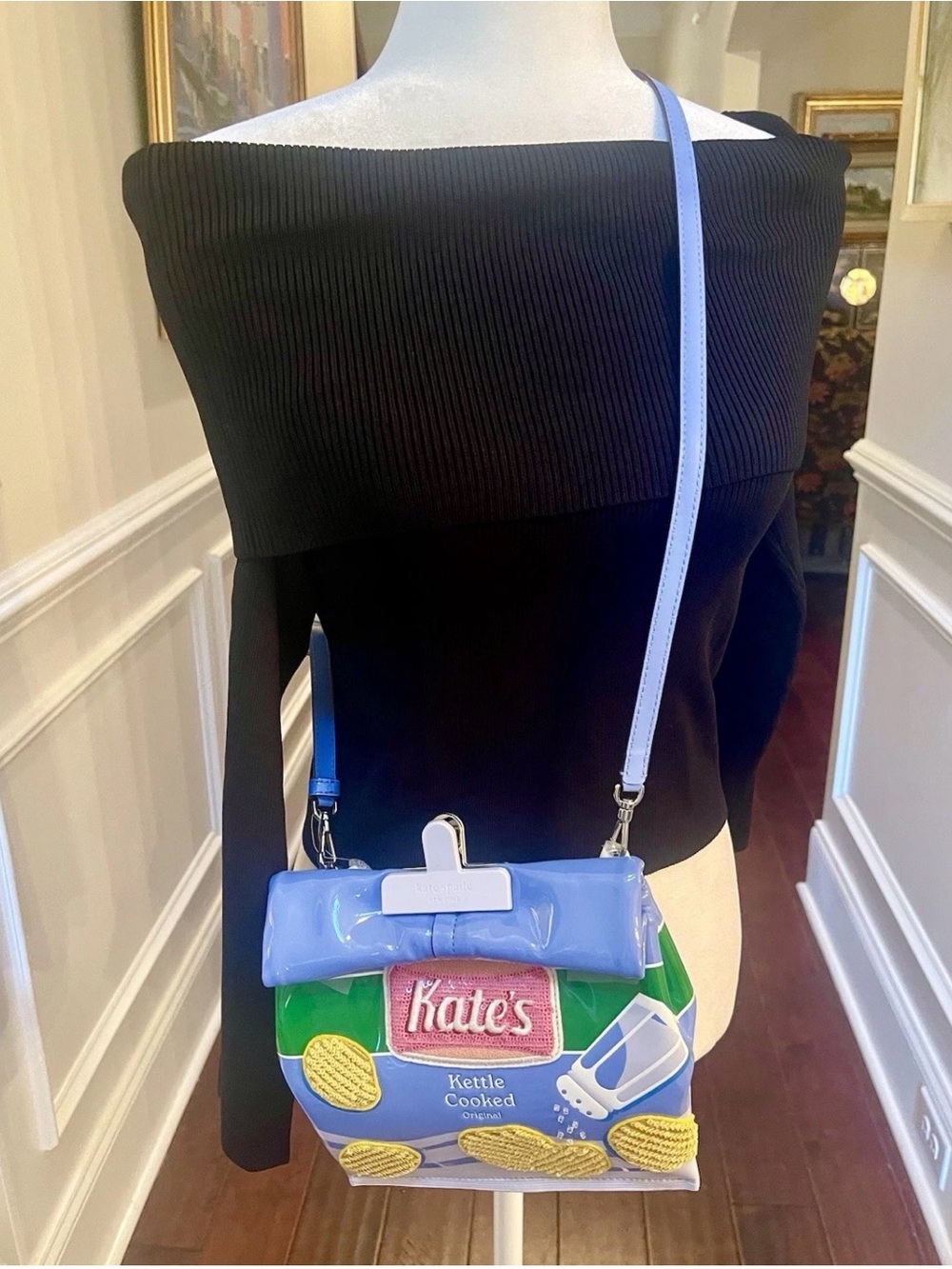 Nwt Kate spade snack time 3D chip crossbody bag - Picture 14 of 14
